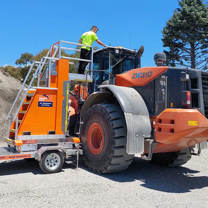 Equiptec MX21 on Trailer